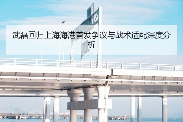 武磊回归上海海港首发争议与战术适配深度分析